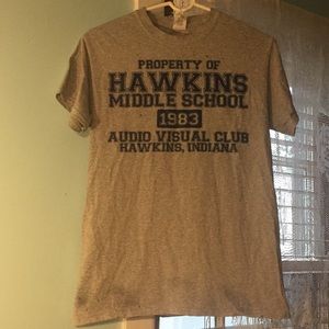 STRANGER THINGS AV CLUB TSHIRT